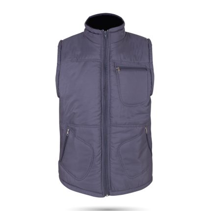 ALASKA FÜME ÜÇ CEPLİ ŞİŞME YELEK XXL